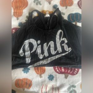 Pink Victoria’s Secret athletic tank